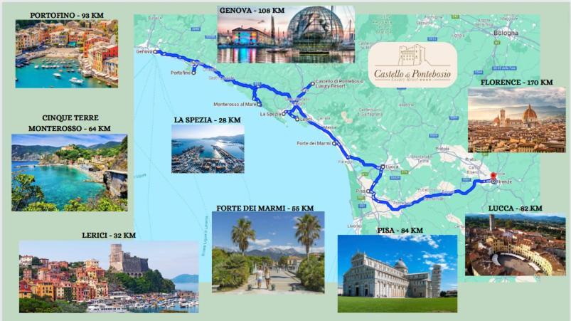 Castello Di Pontebosio Luxury Resort Licciana Nardi Dış mekan fotoğraf